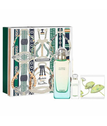 Coffret Hermès Un Jardin Sur Le Nil 100ml - Trio Parfumé