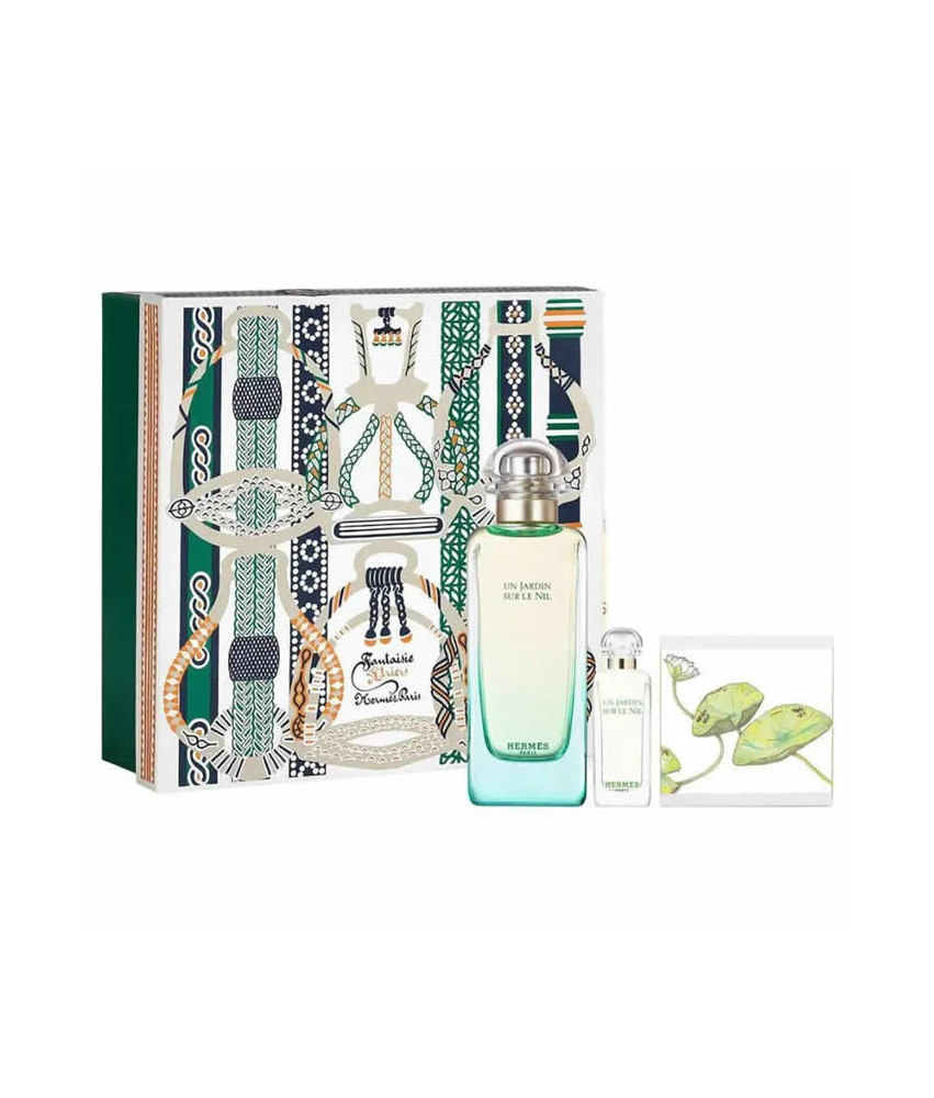 Coffret Hermès Un Jardin Sur Le Nil 100ml - Trio Parfumé
