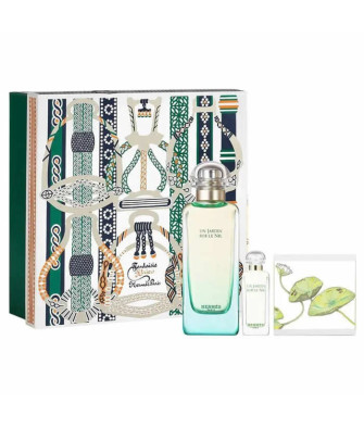 Coffret Hermès Un Jardin Sur Le Nil 100ml - Trio Parfumé