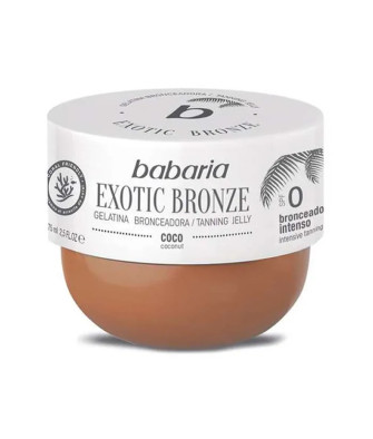Bronzage exotique avec Gel Bronzant Coco SPF0 Babaria 75ml