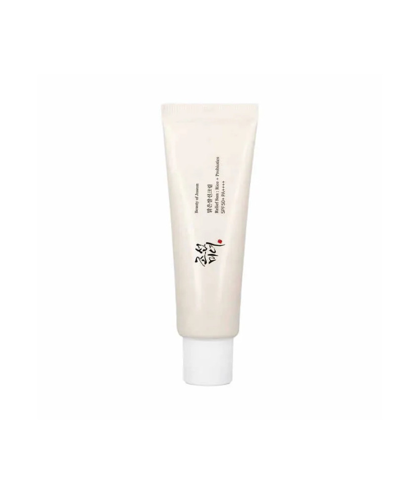 Protection solaire ultime: Beauty Of Joseon Relief Sun Rice + Probiotics