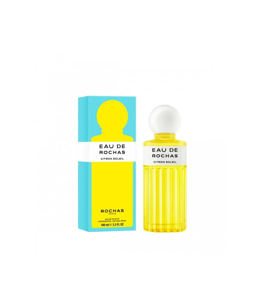 Parfum Rochas Citron Soleil 100ml - Éclat d'été irrésistible