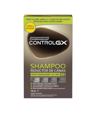 Shampooing réducteur de cheveux gris Just for Men Control GX 118ml