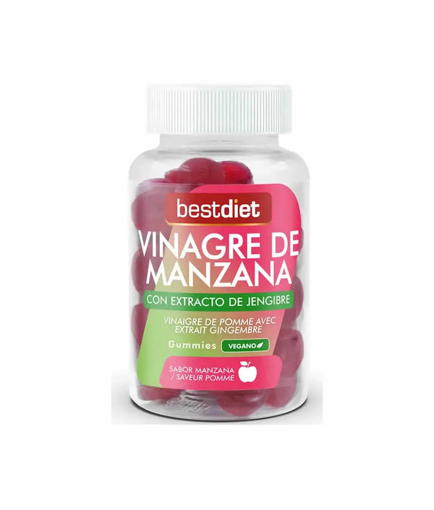 Meilleures gommes vinaigre de cidre pour régime 60 unités