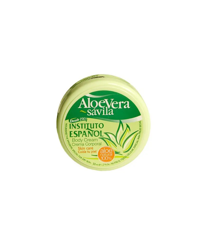 Crème Corporelle Aloe Vera 50ml - Instituto Español