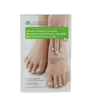 Chaussettes Exfoliantes Luxiderma: Pieds Doux en 2 Units
