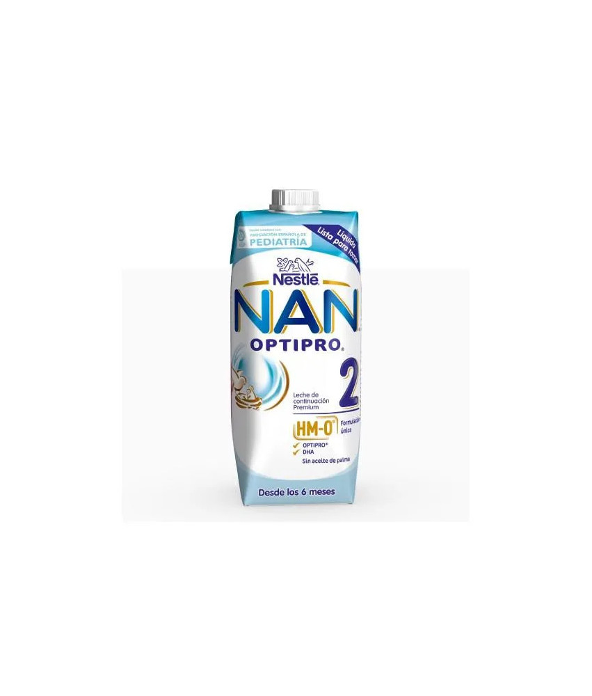 Nestlé Nan Optipro 2 500ml - Nutrition avancée pour les tout-petits