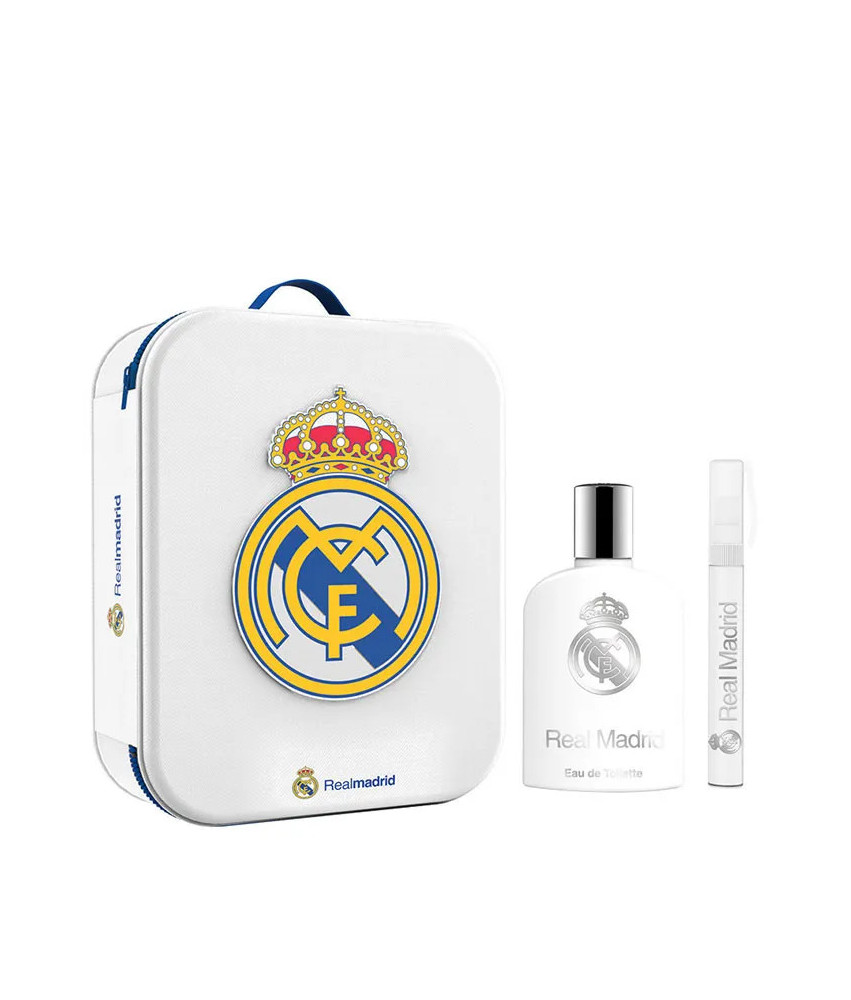 Coffret Real Madrid: Eau De Toilette 100ml - 3 Produits