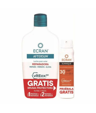 Coffret Ecran Aftersun & Sunnique SPF30 - Protection Solaire