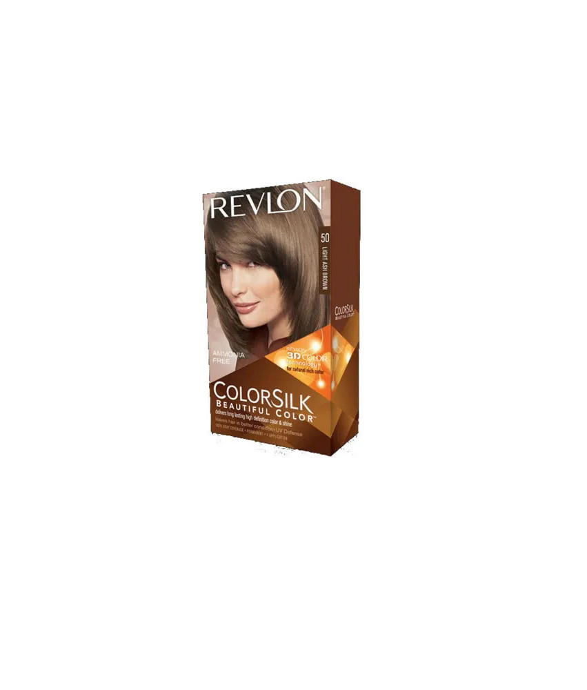Revlon Colorsilk 50 Light Ash Brown: Couleur Sans Ammoniaque