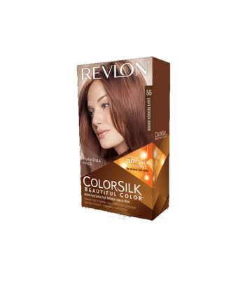 Revlon Colorsilk Sans Ammoniaque 55 Châtain Clair Cuivré