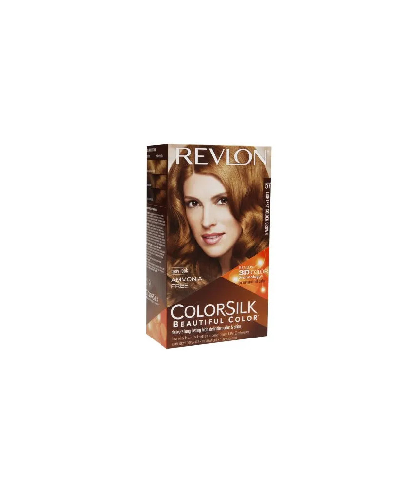 Revlon Colorsilk Sans Ammoniaque 57 Lightest Golden Brown