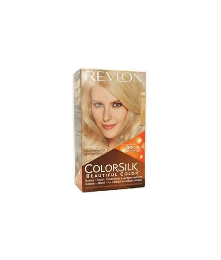 Revlon Colorsilk Sans Ammoniaque 80 Blond Clair Naturel