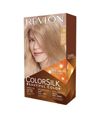 Revlon Colorsilk Sans Ammoniaque 70 Blond Cendré Moyen