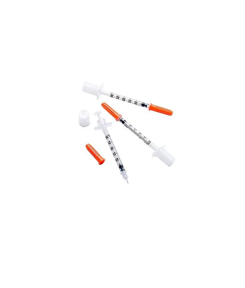 Seringue Microfine 1/2U 8 X 0,3ml 10 Unités