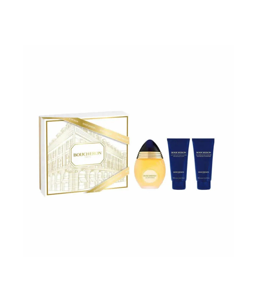 Coffret Boucheron Eau De Parfum 100ml: Trio Parfumé