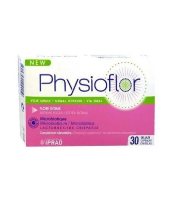 Renforcez votre flore intestinale avec Physioflor 30 Cápsulas