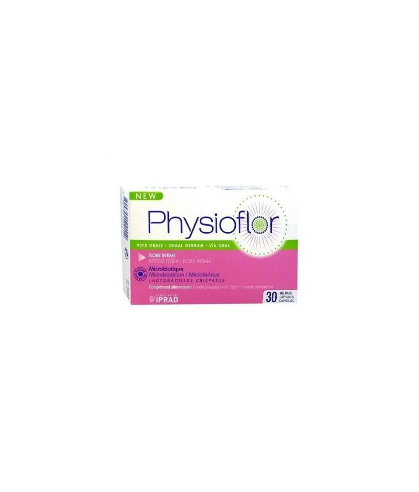 Renforcez votre flore intestinale avec Physioflor 30 Cápsulas
