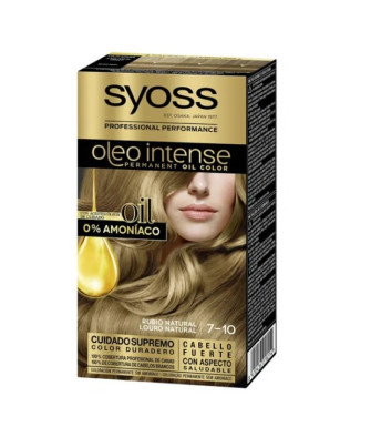 Coloration capillaire permanente Syoss Oleo Intense 7-10 Blond Naturel