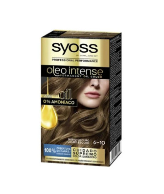 Syoss Oleo Intense: Coloration Permanente 6-10 Blond Foncé