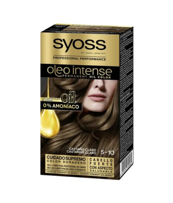 Syoss Oleo Intense: Coloration Cheveux Permanente 5-10 Brun Clair