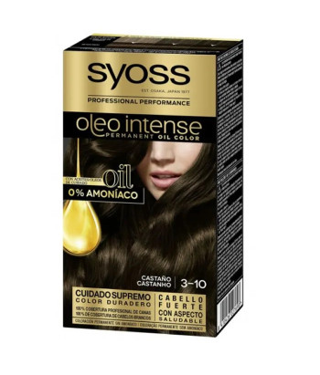 Coloration Capillaire Permanente Syoss Oleo Intense 3-10 Brun