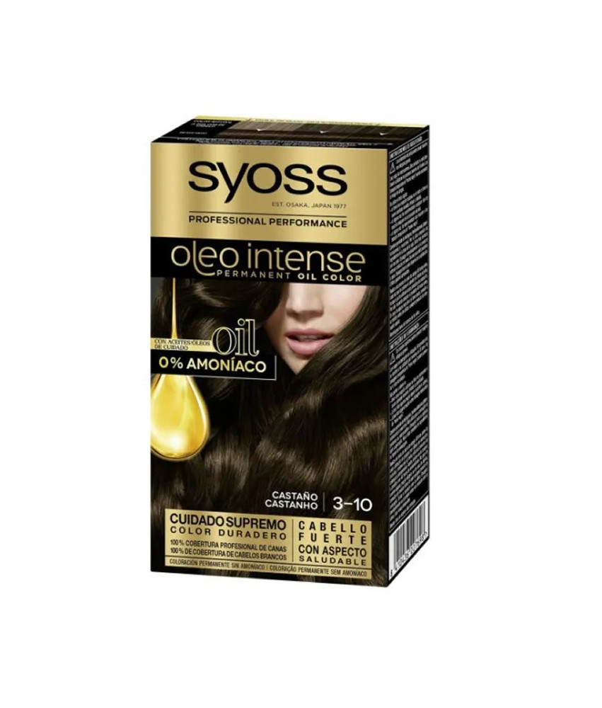 Coloration Capillaire Permanente Syoss Oleo Intense 3-10 Brun