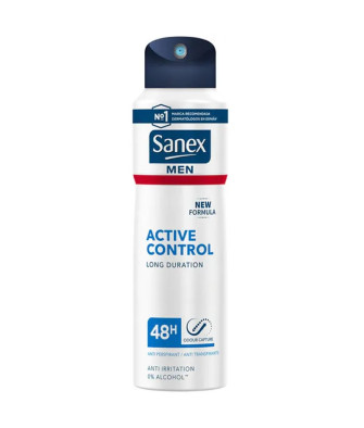 Déodorant Sanex Men Active Control 48h - Protection longue durée