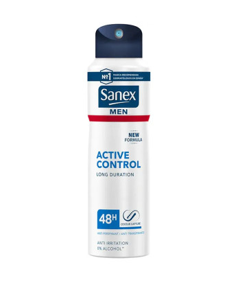 Déodorant Sanex Men Active Control 48h - Protection longue durée