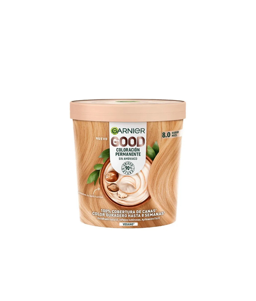 Coloration Permanente Garnier 8,0 Rubio Miel - Brillant et Vibrant