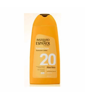 Lotion solaire Instituto Español Aloe Vera SPF20 300ml