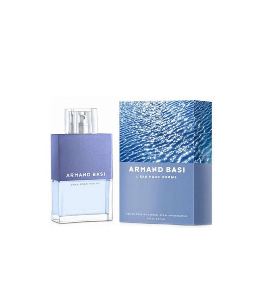 Parfum Armand Basi L'eau Pour Homme 75ml: Fraîcheur et élégance