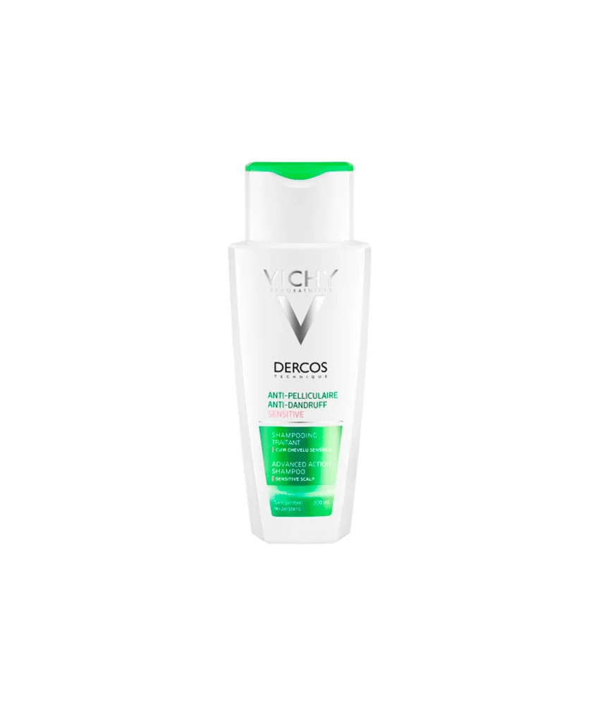 Vichy Dercos Shampooing Anti Pelliculaire Cheveux Secs 200ml