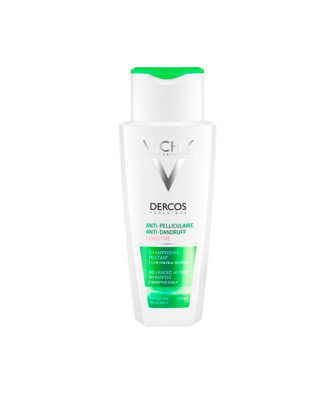 Vichy Dercos Shampooing Anti Pelliculaire Cheveux Secs 200ml