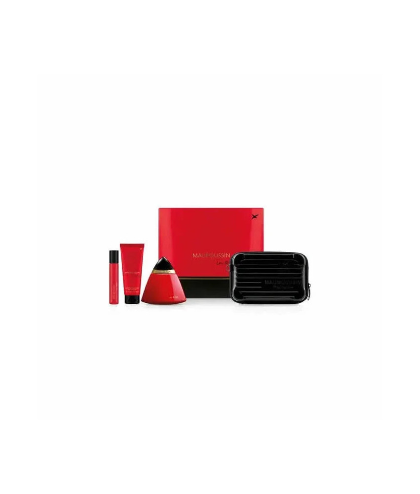 Coffret Mauboussin In Red Eau De Parfum 100ml - Ensemble de 4 produits