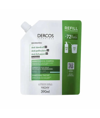 Shampooing Antipelliculaire Dercos Ecorefill 390ml