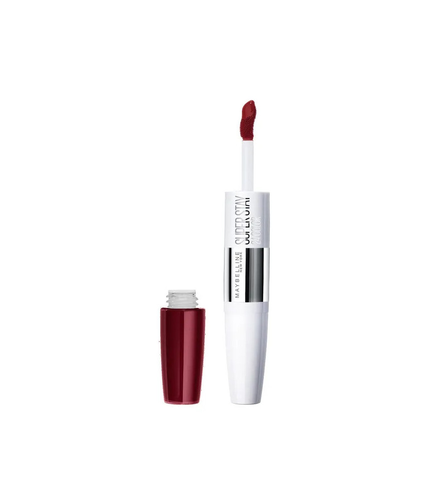 Peinture à lèvres liquide Maybelline Superstay 24 2 étapes 510 Rouge Passion