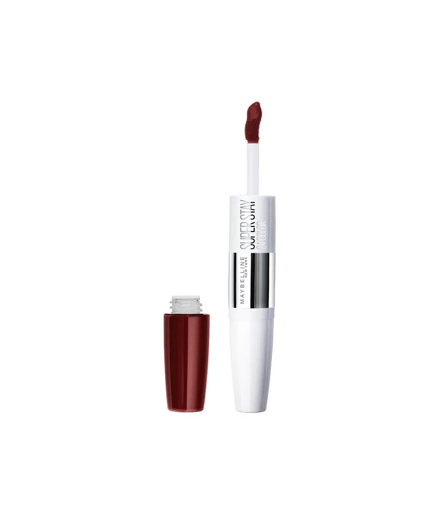 Maquillage à lèvres liquide 2 étapes Maybelline Superstay 24 - 542 Cherry Pie