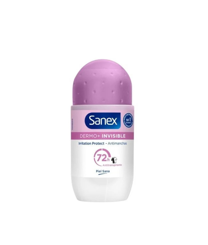 Nouveau Sanex Invisible Rollon 50 - Fraîcheur renouvelée