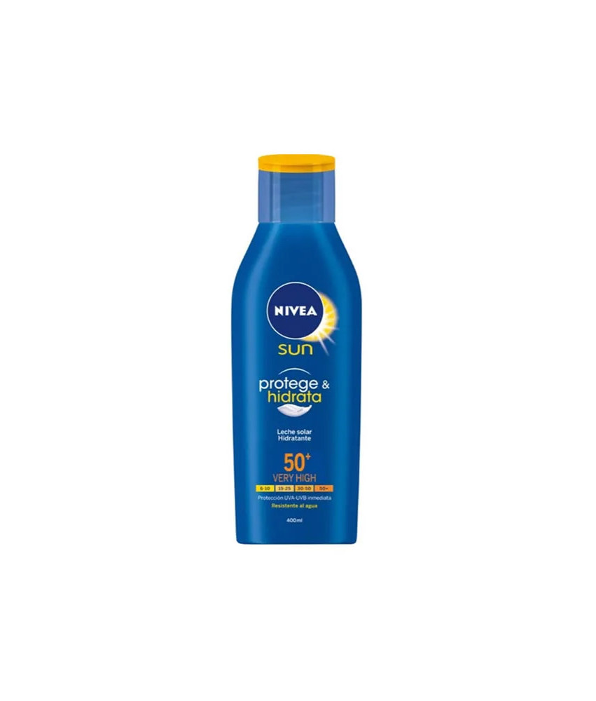 Crème solaire Nivea SPF50 400ml : Protège et hydrate