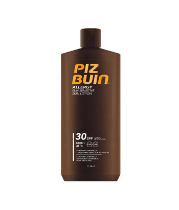 Protection solaire efficace pour peaux sensibles: Piz Buin Allergy Lotion SPF30 400ml