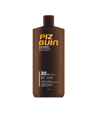 Protection solaire efficace pour peaux sensibles: Piz Buin Allergy Lotion SPF30 400ml