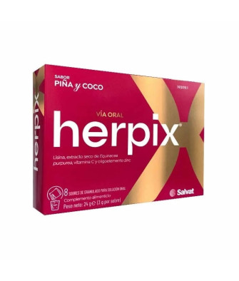 Herpix Salvat 8 Sobres: Votre solution anti-herpès efficace