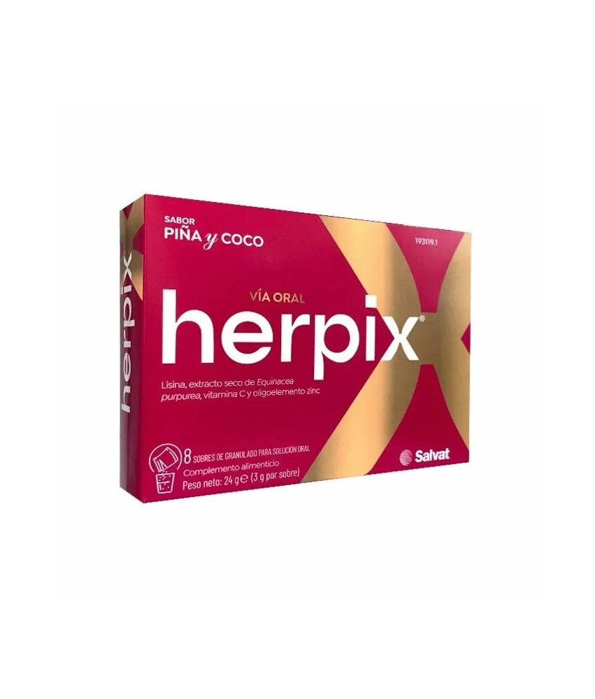 Herpix Salvat 8 Sobres: Votre solution anti-herpès efficace
