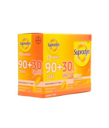 Boostez votre énergie avec Supradyn Energy - 90 comprimés + 30 offerts