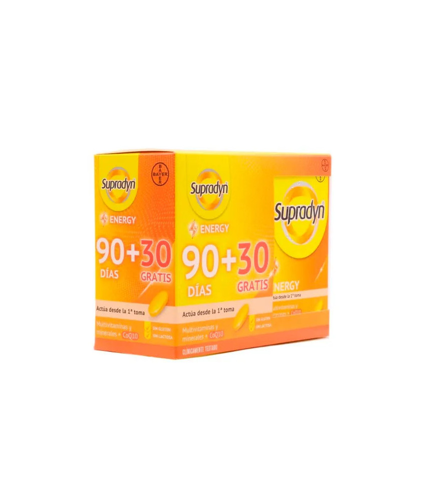 Boostez votre énergie avec Supradyn Energy - 90 comprimés + 30 offerts