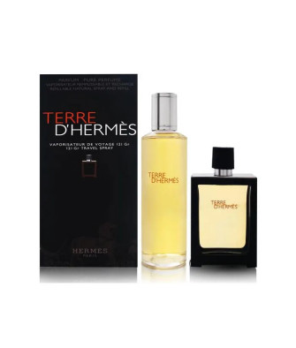 Coffret Terre d'hermes Eau de Parfum 30ml Rechargeable