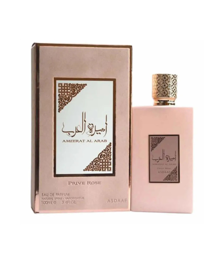 Parfum LATTAFA AMEERAL AL ARAB PRIVE ROSE 100ML : L'essence de la royauté