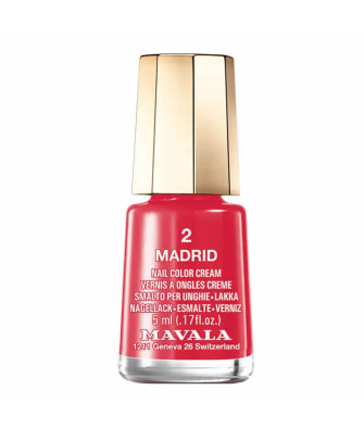 Vernis à Ongles Mavala Madrid 5ml - Couleur Éclatante