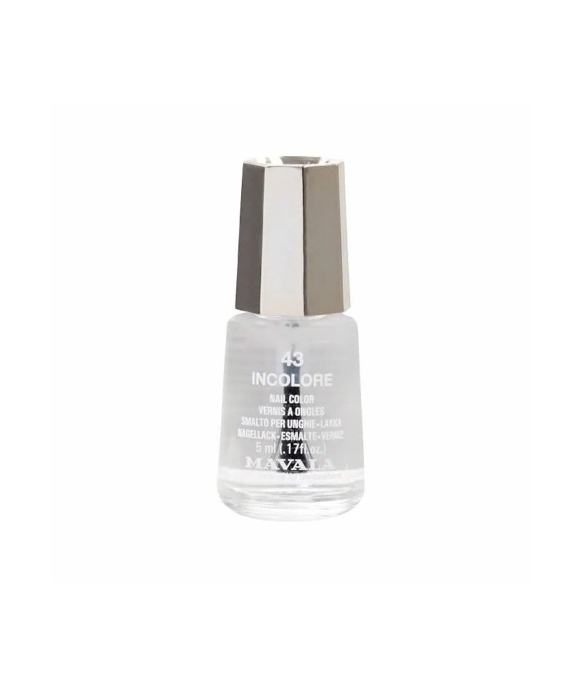 Vernis À Ongles MAVALA 43 Incolore 5ml - Brillant et Protégeant